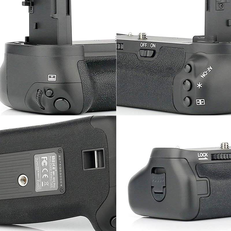 Meike Grip For Canon 6DII Pro 2.4G Wireless Remote Control